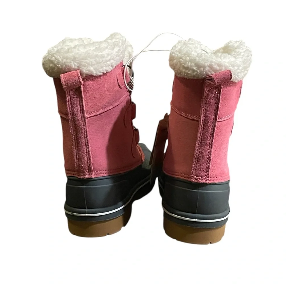 Cat & Jack girls pink waterproof boots - Picture 3 of 4